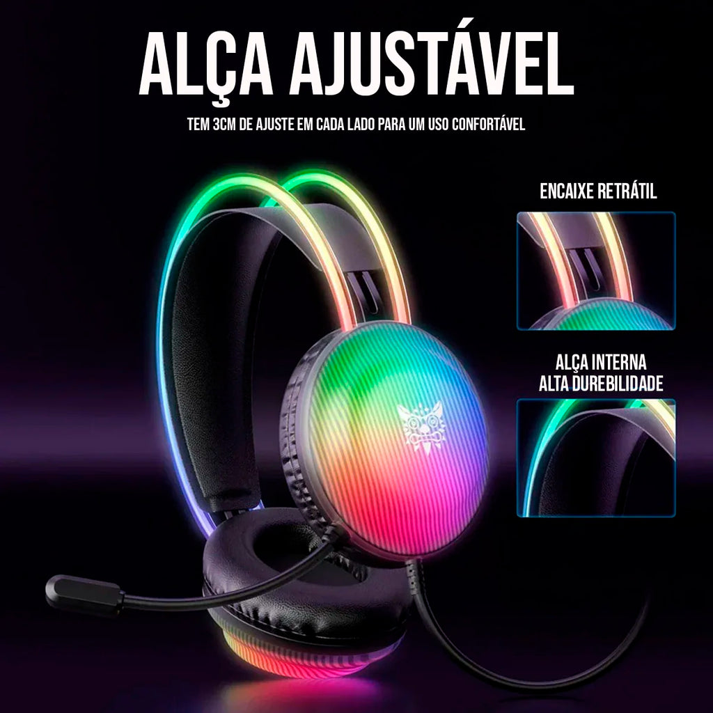 Headset Gamer Profissional Onikuma X29 Preto