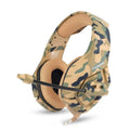 Headset Gamer Profissional Onikuma K1-B Camuflado Marrom
