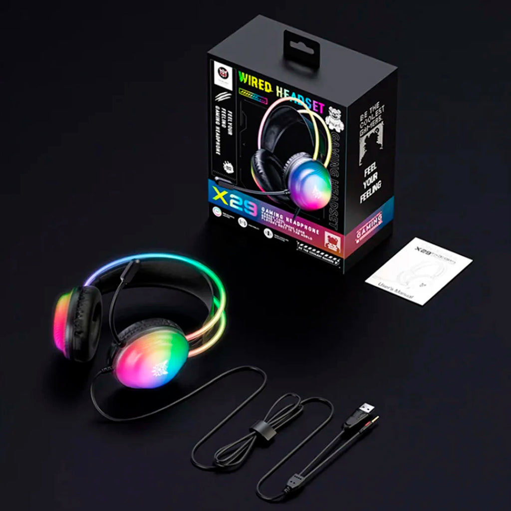 Headset Gamer Profissional Onikuma X29 Preto