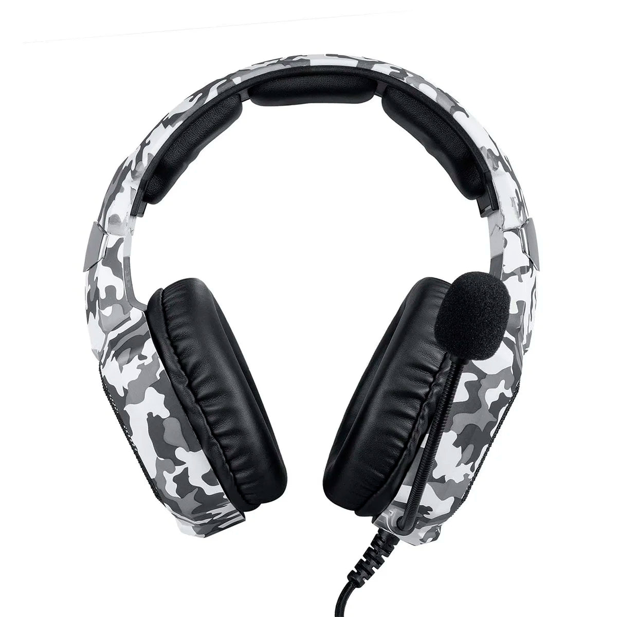 Headset Gamer Profissional Onikuma K8 Camuflado Branco