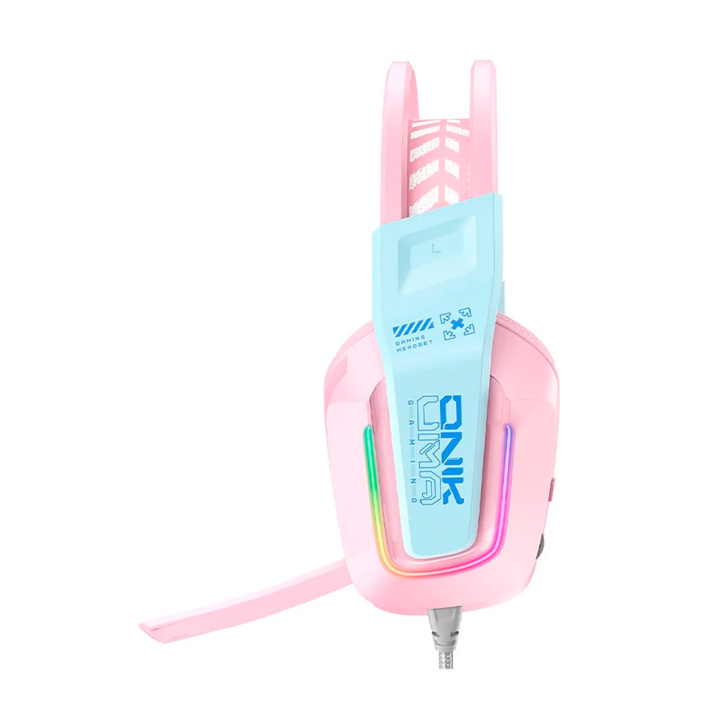 Headset Gamer Profissional Onikuma X13 Rosa