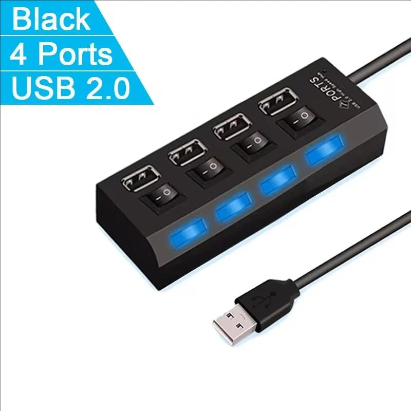 Switch Hub Extensão para Computador