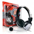 Fone de Ouvido Gamer, Headset com Fio de 3.5mm para PC, Laptop, Console e Celular