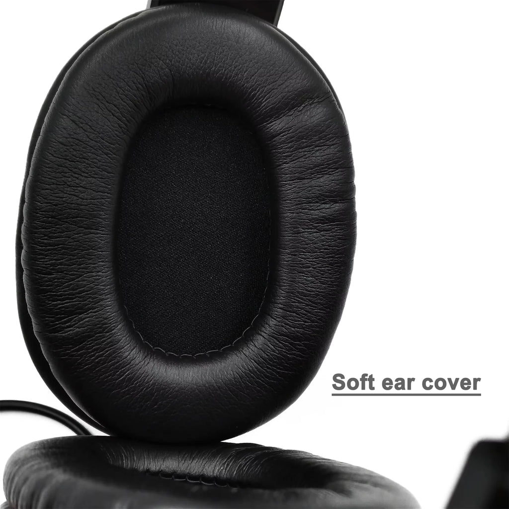 Fone de Ouvido Gamer, Headset com Fio de 3.5mm para PC, Laptop, Console e Celular
