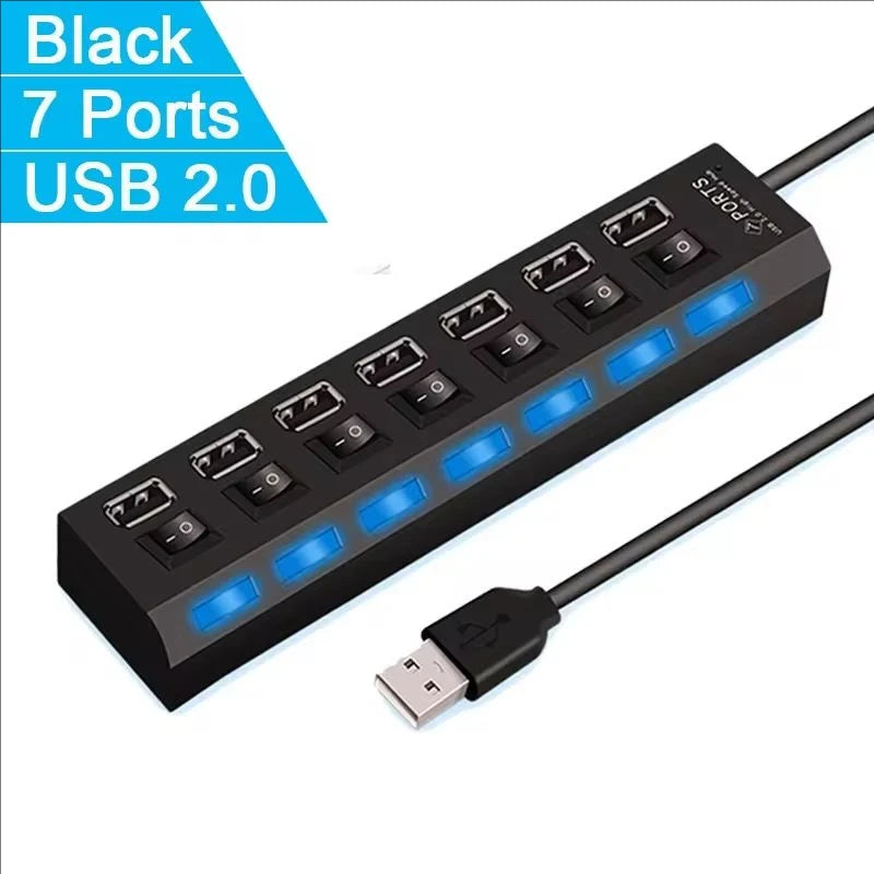 Switch Hub Extensão para Computador