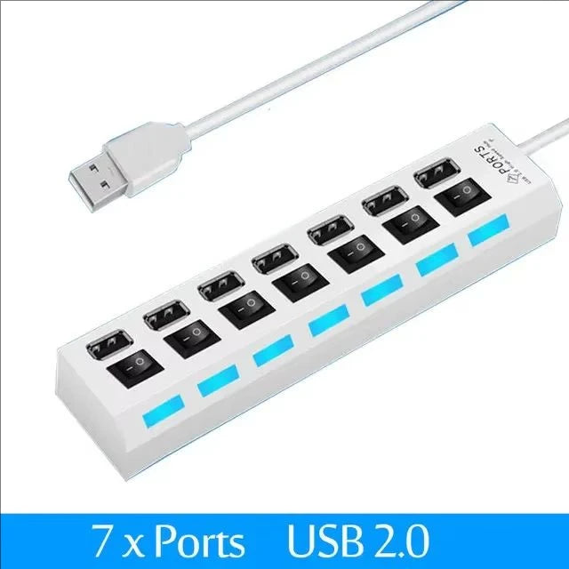 Switch Hub Extensão para Computador