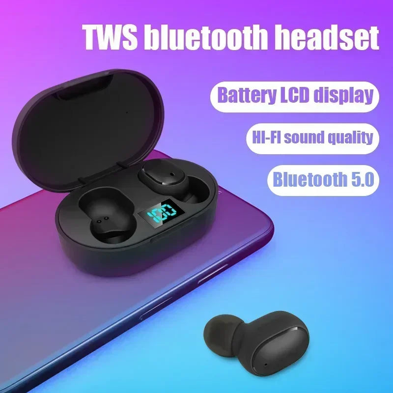 Tws e6s bluetooth fones de ouvido sem fio bluetooth