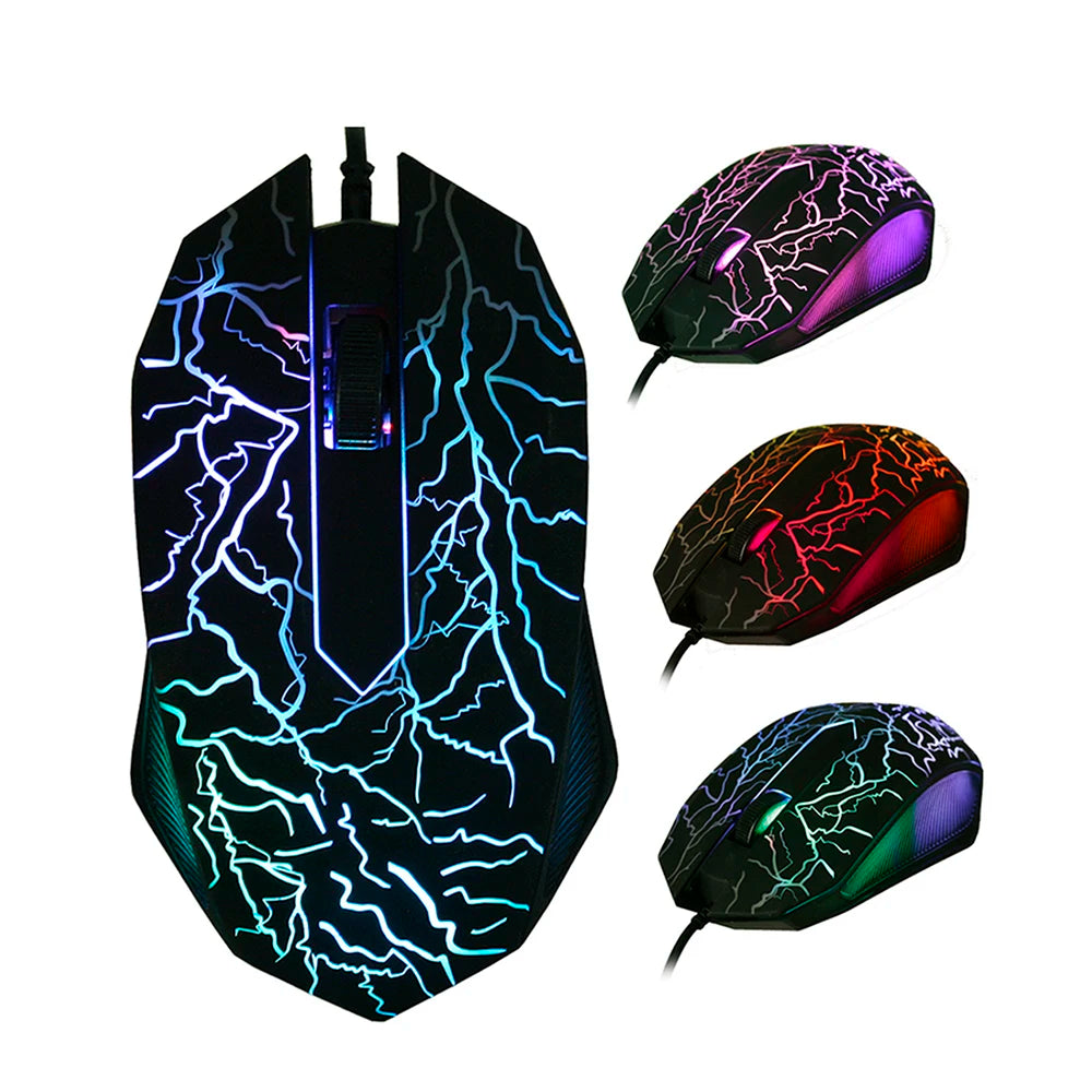 3200dpi mouse de computador colorido led profissional mouse gaming ultra-preciso