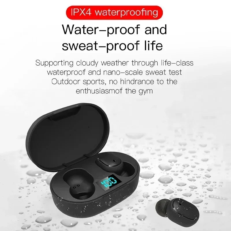 Tws e6s bluetooth fones de ouvido sem fio bluetooth