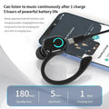 Bluetooth 5.2 Business Wireless Headphone Ear-Hook Mini HIFI Bass Noise Cancelling Earphone With Mic Earbud Sport Game Headset